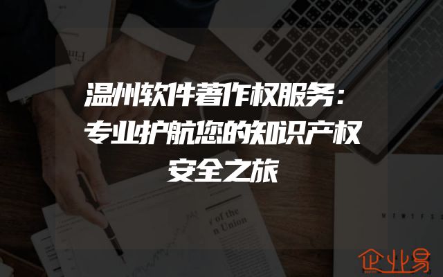 温州软件著作权服务：专业护航您的知识产权安全之旅