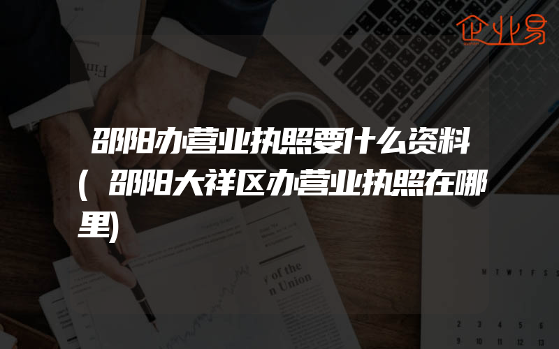 邵阳办营业执照要什么资料(邵阳大祥区办营业执照在哪里)