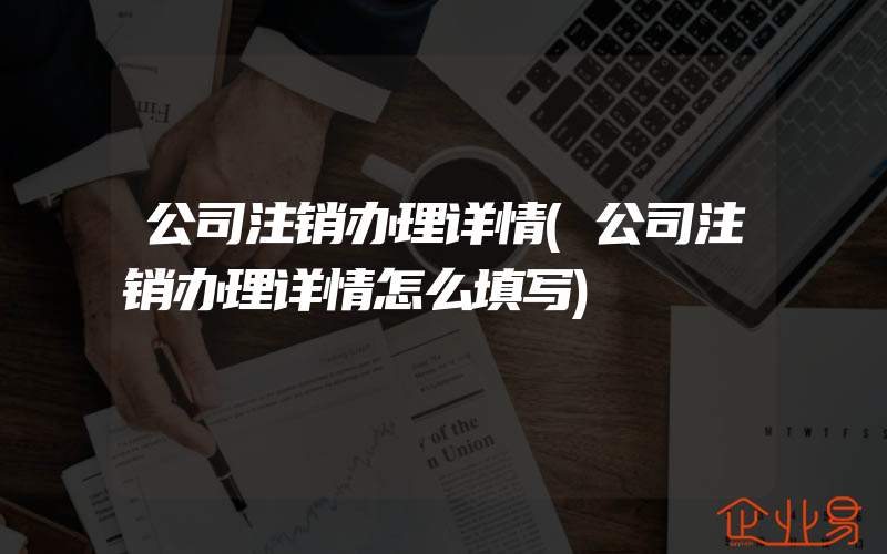 公司注销办理详情(公司注销办理详情怎么填写)