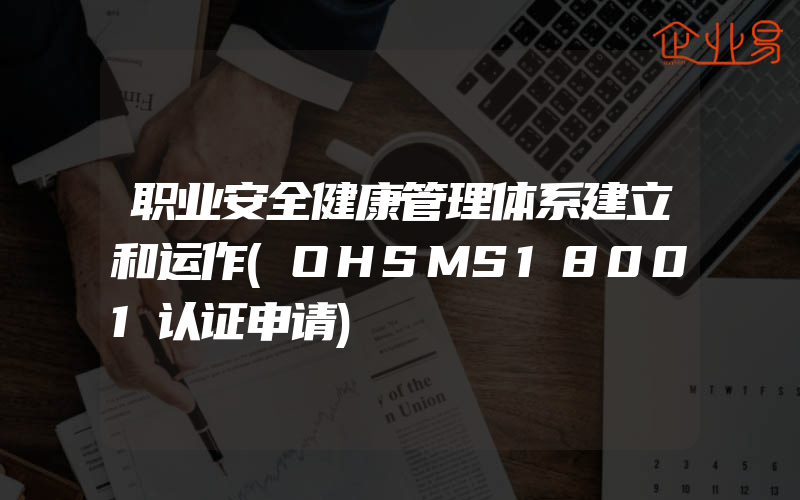 职业安全健康管理体系建立和运作(OHSMS18001认证申请)