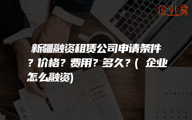 新疆融资租赁公司申请条件？价格？费用？多久？(企业怎么融资)