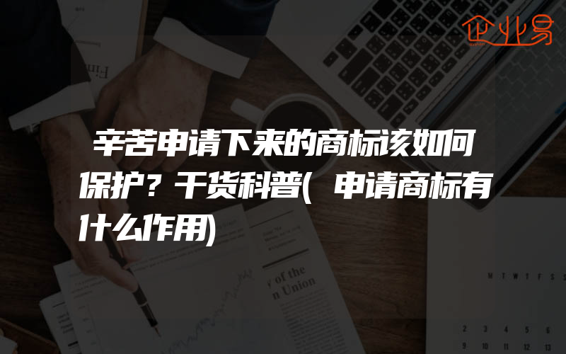 辛苦申请下来的商标该如何保护？干货科普(申请商标有什么作用)