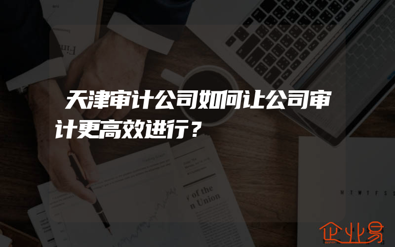 天津审计公司如何让公司审计更高效进行？