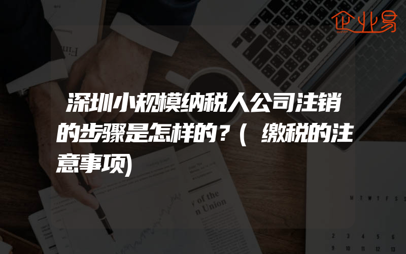 深圳小规模纳税人公司注销的步骤是怎样的？(缴税的注意事项)