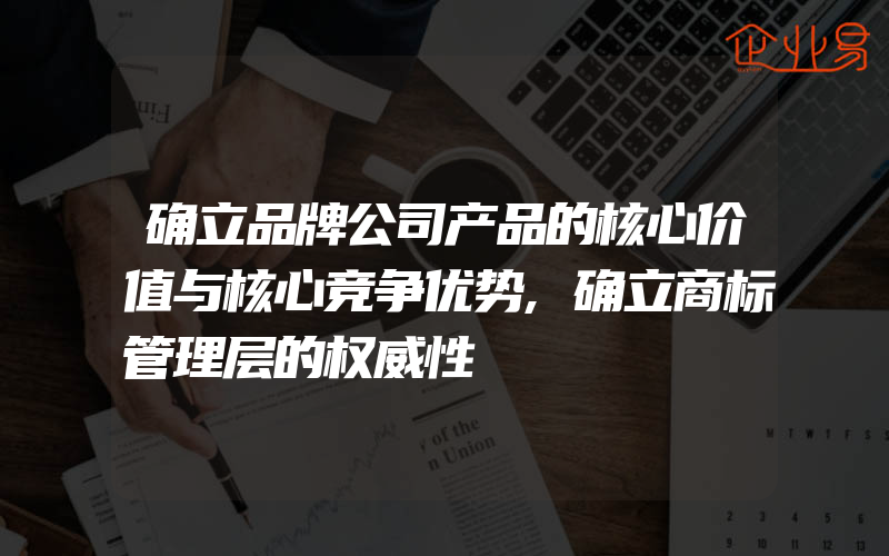 确立品牌公司产品的核心价值与核心竞争优势,确立商标管理层的权威性