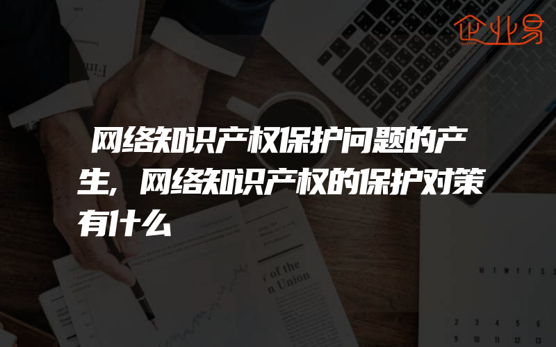 网络知识产权保护问题的产生,网络知识产权的保护对策有什么