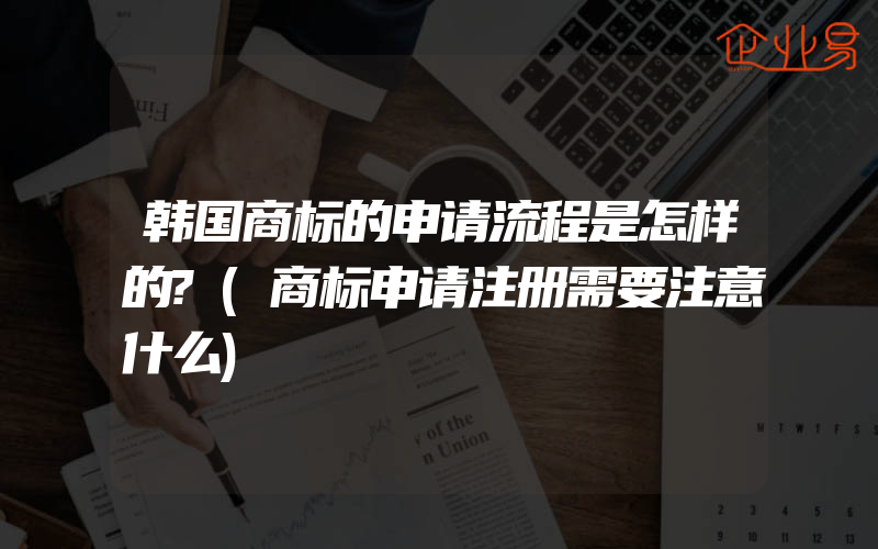 韩国商标的申请流程是怎样的?(商标申请注册需要注意什么)