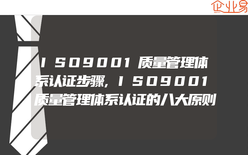 ISO9001质量管理体系认证步骤,ISO9001质量管理体系认证的八大原则