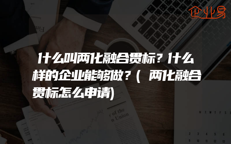 什么叫两化融合贯标？什么样的企业能够做？(两化融合贯标怎么申请)