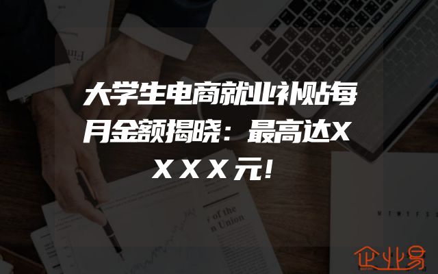 大学生电商就业补贴每月金额揭晓：最高达XXXX元！