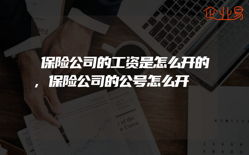 保险公司的工资是怎么开的,保险公司的公号怎么开