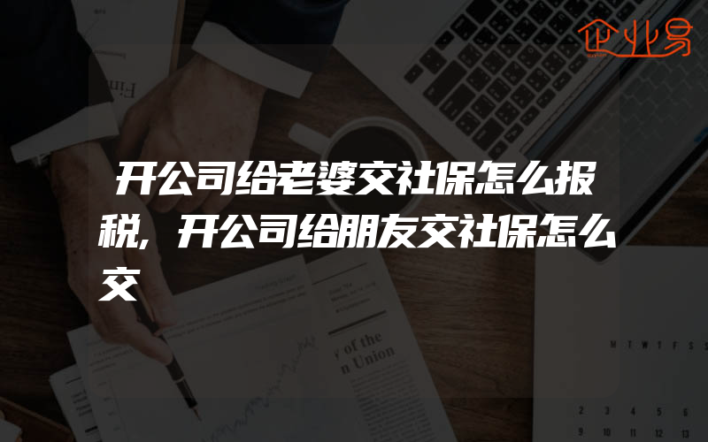 开公司给老婆交社保怎么报税,开公司给朋友交社保怎么交