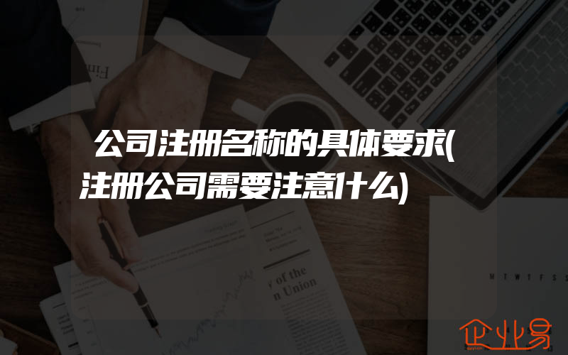 公司注册名称的具体要求(注册公司需要注意什么)