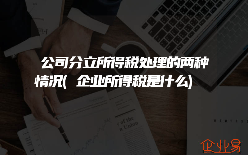 公司分立所得税处理的两种情况(企业所得税是什么)