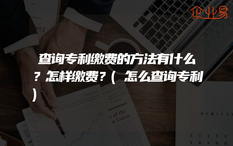 查询专利缴费的方法有什么？怎样缴费？(怎么查询专利)