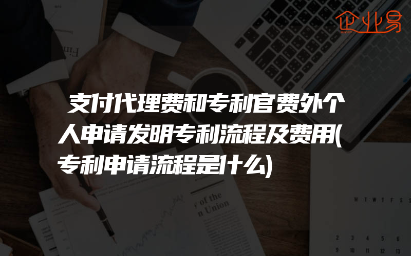 支付代理费和专利官费外个人申请发明专利流程及费用(专利申请流程是什么)