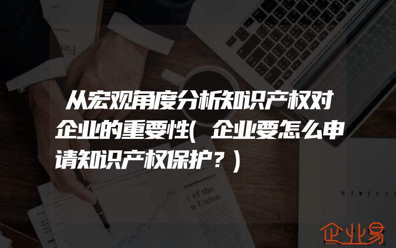 从宏观角度分析知识产权对企业的重要性(企业要怎么申请知识产权保护？)