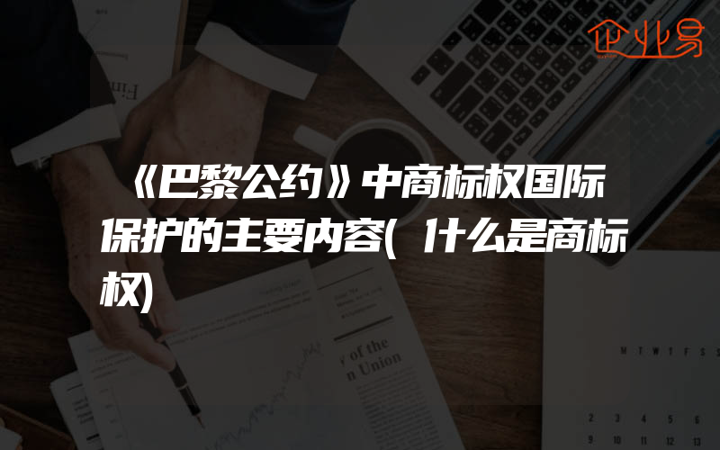 《巴黎公约》中商标权国际保护的主要内容(什么是商标权)