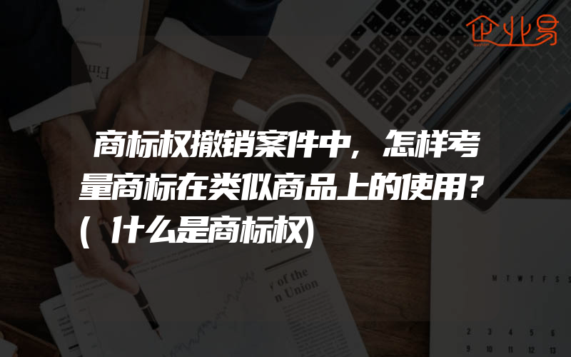 商标权撤销案件中,怎样考量商标在类似商品上的使用？(什么是商标权)