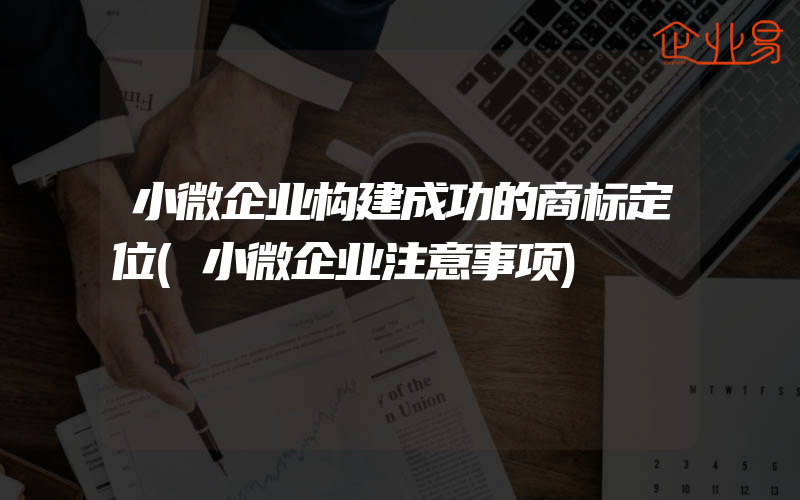 小微企业构建成功的商标定位(小微企业注意事项)