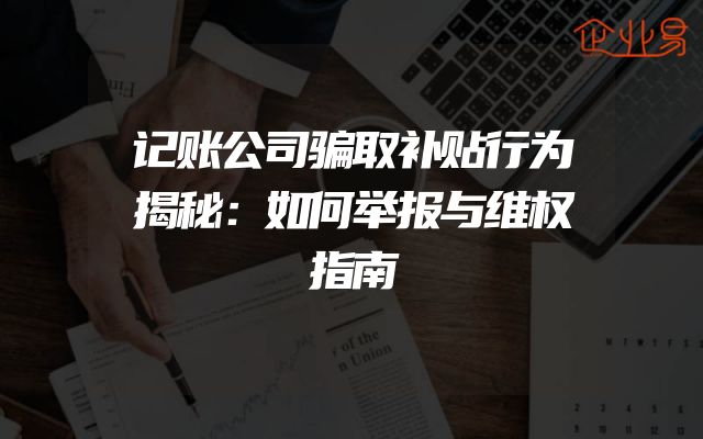 记账公司骗取补贴行为揭秘：如何举报与维权指南