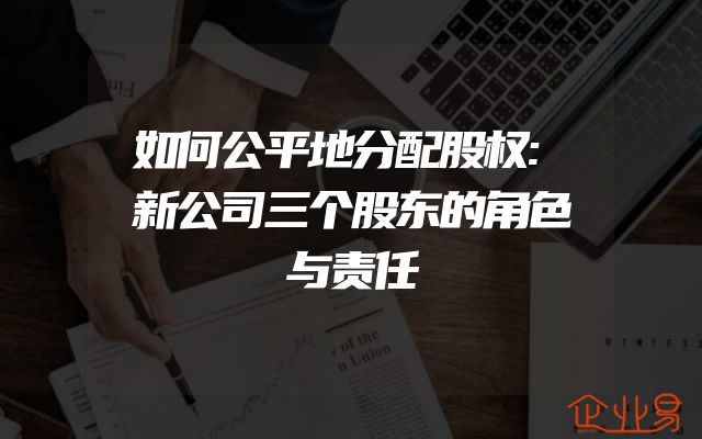 如何公平地分配股权:新公司三个股东的角色与责任