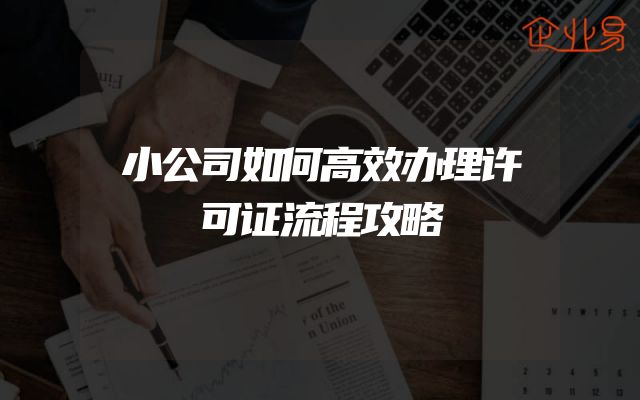 小公司如何高效办理许可证流程攻略