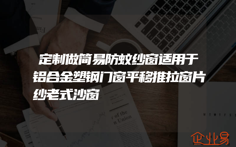 定制做简易防蚊纱窗适用于铝合金塑钢门窗平移推拉窗片纱老式沙窗