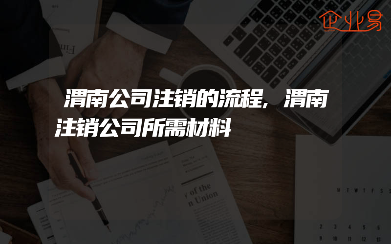 渭南公司注销的流程,渭南注销公司所需材料