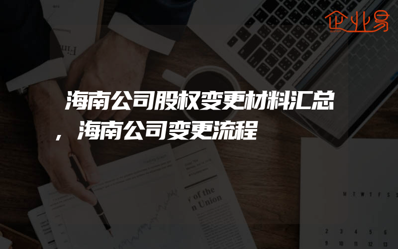 海南公司股权变更材料汇总,海南公司变更流程