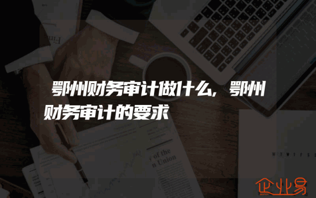 鄂州财务审计做什么,鄂州财务审计的要求