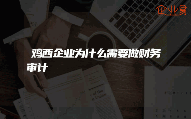 鸡西企业为什么需要做财务审计
