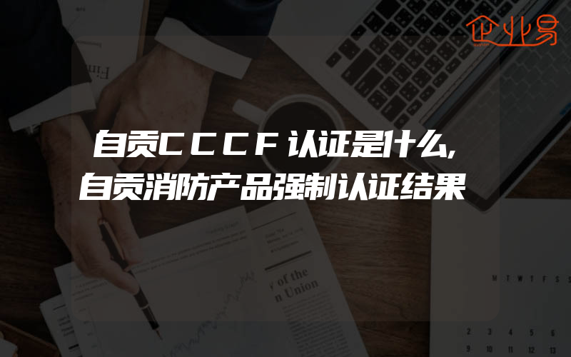 自贡CCCF认证是什么,自贡消防产品强制认证结果