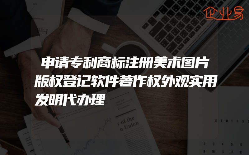 申请专利商标注册美术图片版权登记软件著作权外观实用发明代办理