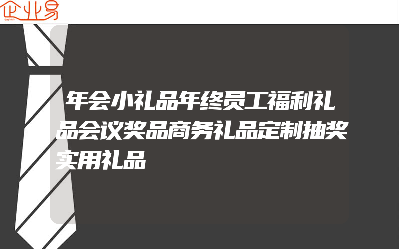 年会小礼品年终员工福利礼品会议奖品商务礼品定制抽奖实用礼品