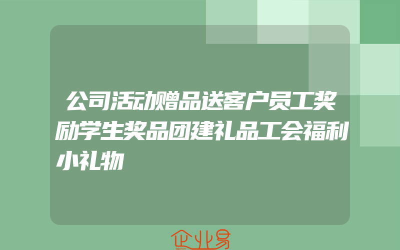 公司活动赠品送客户员工奖励学生奖品团建礼品工会福利小礼物