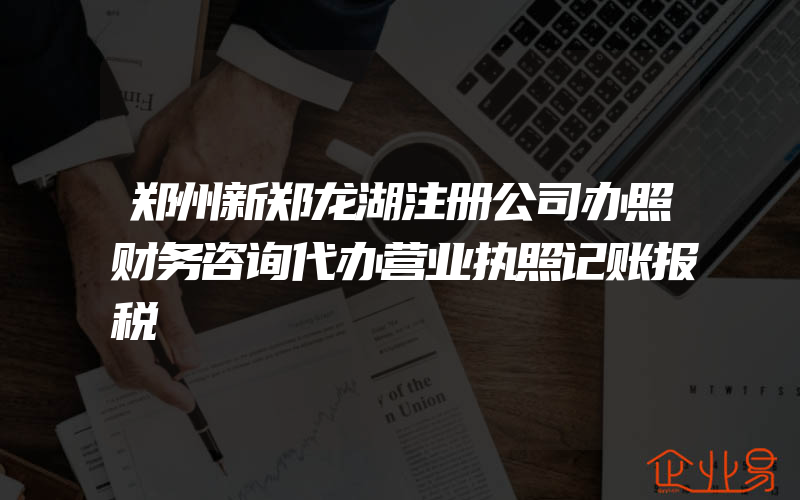 郑州新郑龙湖注册公司办照财务咨询代办营业执照记账报税