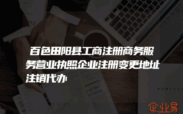 百色田阳县工商注册商务服务营业执照企业注册变更地址注销代办