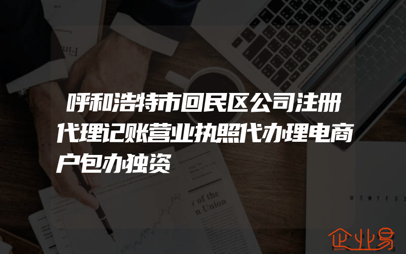 呼和浩特市回民区公司注册代理记账营业执照代办理电商户包办独资