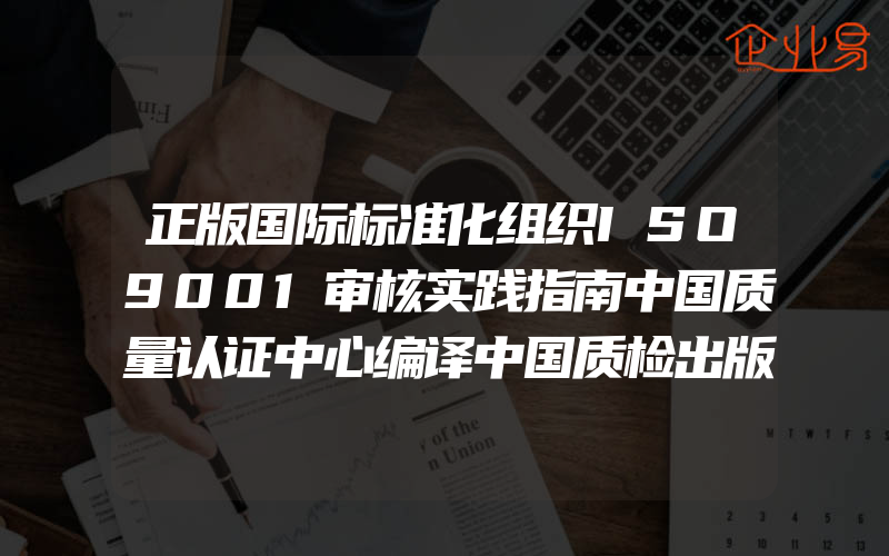 正版国际标准化组织ISO9001审核实践指南中国质量认证中心编译中国质检出版社原中国计量出版社